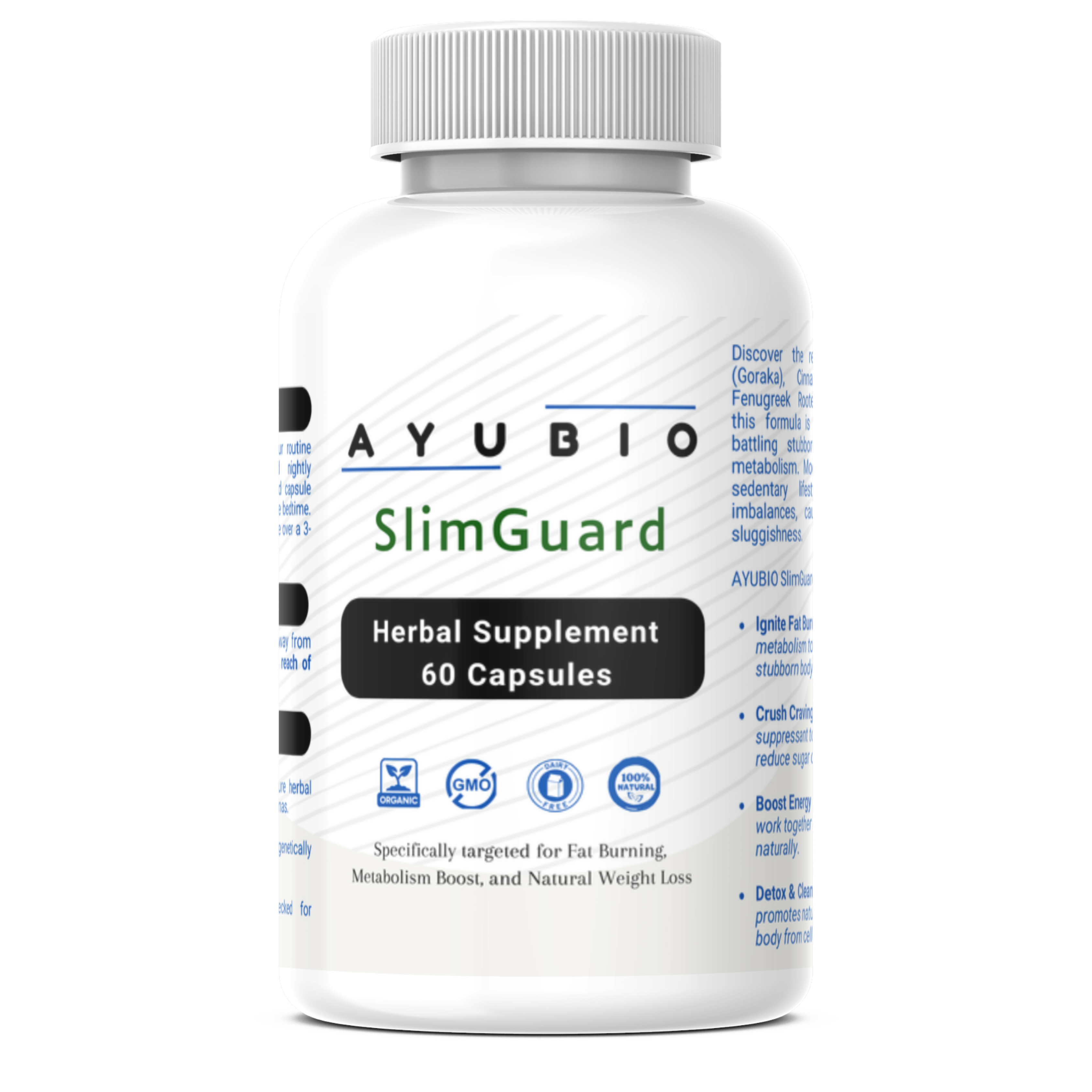 Natural metabolism boost and fat burning support